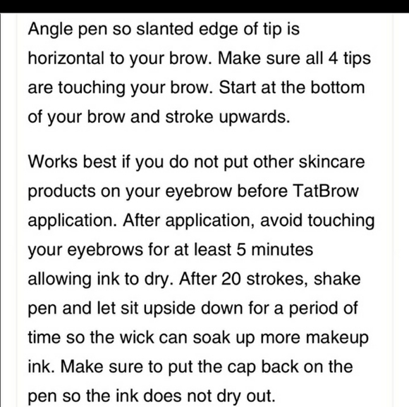 NEW! TatBrow BROWN Microblade Eyebrow Pen Pencil - Picture 6 of 6